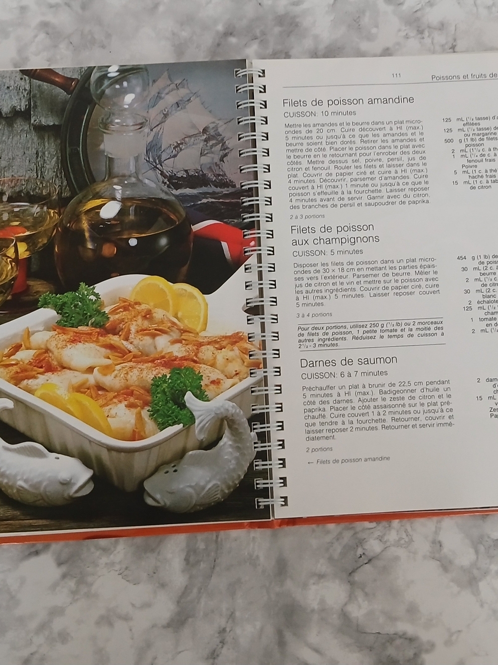 Livre de recettes Kenmore Cuisson Micro-ondes Cuisine Internationale Français - Picture 2 of 7